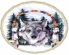 MJ-White Wolf Rug
