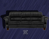 B*Leather Sofa Black