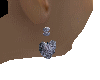diamond heart earrings