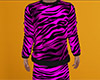 Pink Tiger Strips PJs Full (M)