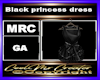 Black princess dress