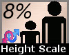 Height Scale 8% F