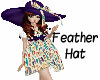Kids Feather Hat