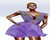 Lilac Time mini dress