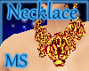 MS Priest Fire Necklace