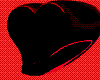Black and Red Heart