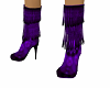 Boot in purple