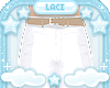 ✰ white easter pants