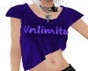unlimited blue top