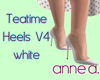 Teatime Heels V4 white
