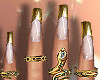Gold Rings + Nails