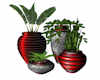 Red & Silver Plant Group