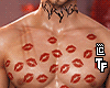 r. Kisses and scratches