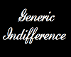 Generic Indifference