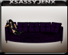 Gothic Purple Sofa