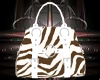*M* Zebra brown  purse