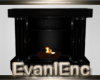 !E! Black Fireplace