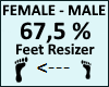 Feet Scaler 67,5%