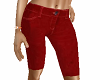 TF* Red Long Shorts