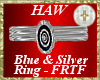 Blue & Silver Ring FRTF
