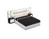 Black & Ivory Luxe Bed