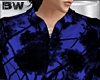 Miami Blue Flowers Shirt