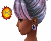 galaxy earrings