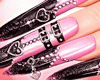 VALENTINES PINK NAILS
