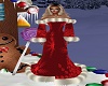 CHRISTMAS RED SNOW GOWN