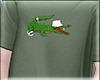 T-Shirt Green  Crocodile