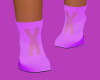X Purple Boots