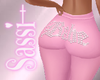 Babe Pink Flares RLL