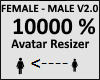 Avatar scaler 10000%V2.0