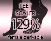 Foot Scaler Resizer 129%