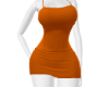 Sexy Orange Minidress