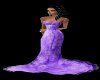 Purple Swirl Gown
