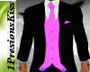 pink 3 piece suit