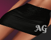 Black Leather Skirt A.G.