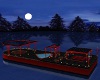 Moonlight Red Boat