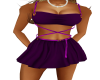 Purple Braces Skirt