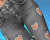 Heart Jeans Grey RLL