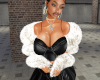 White Fur Boa