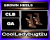 BROWN HEELS