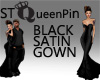 ST QUEENPIN BLACK SATIN