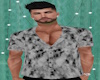 Blk Marble Casual Shirt