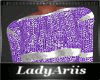 V~ Purple Sequins LUX