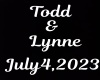 Todd & Lynne Firework