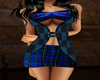 blue beauty outfit full