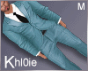K NYE Blue suit M