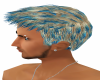 male blonde&blue hair